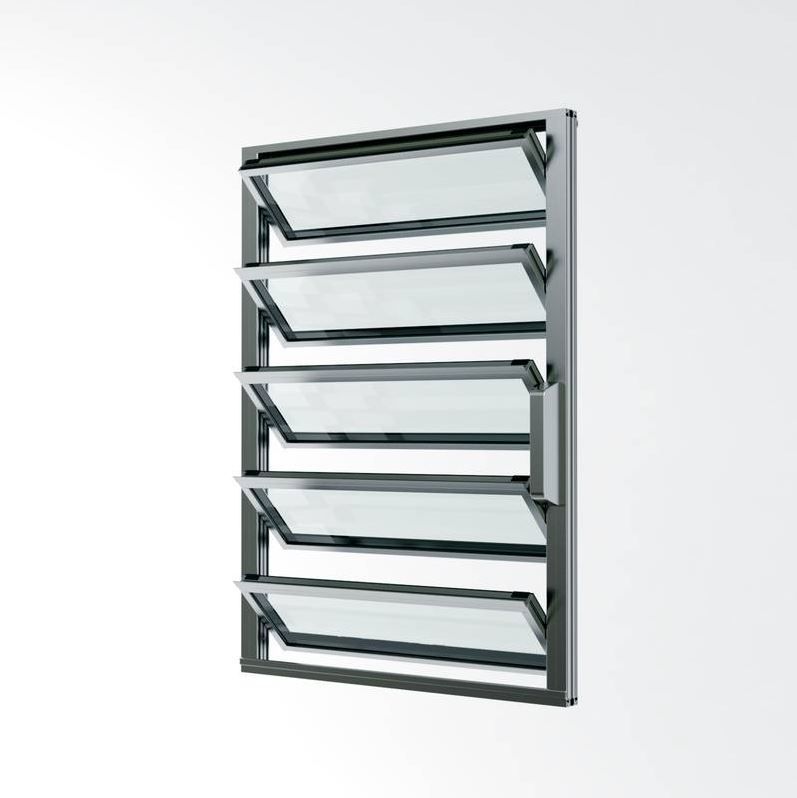 HAHN Lamellenfenster S9-iVt-05-Ganzglas
