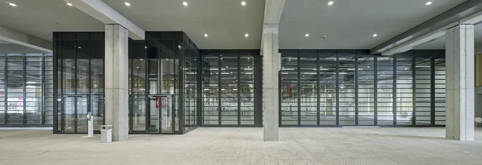 Tairmo – Messehalle 6 Fassade seit 2023, Frankfurt am Main | Photo © Christoph Kraneburg