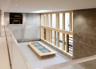 S9-iVt-05 Ganzglas - Lycée Emmanuel Mounier Grenoble, Foto: ATAUB Architects, Damien Lefevre