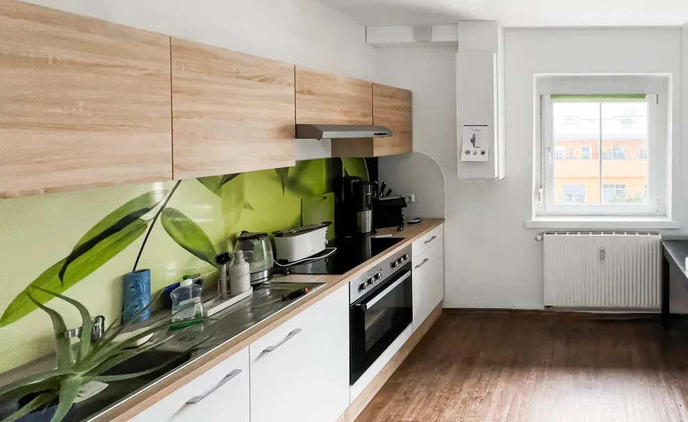 Eingebautes freeAir in der Küche