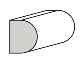 Fassadenprofil OD12 30x25 mm