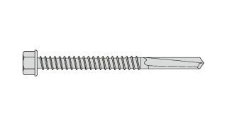 SL-Konstruktionsschraube SX14 38-5,5x66  à 100 Stück/Paket