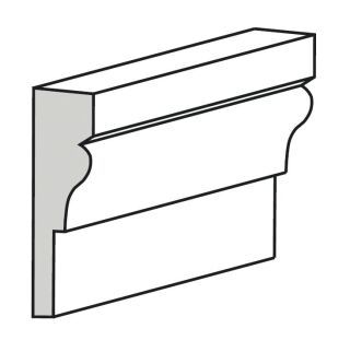 Fassadenprofil OD22 130x34 mm
