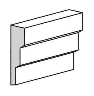 Fassadenprofil OD34 105x24 mm