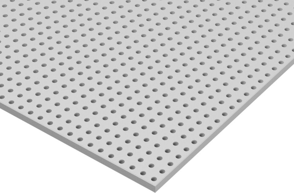Knauf Cleaneo SK Akustik, Gipsplatte gelocht