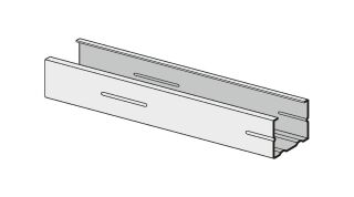 CW-Ständer 50 x 50 x 06  2600 mm