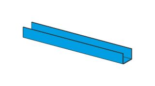 UD-Profil C5-M blau 28 x 27 x 06  3000 mm