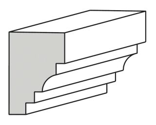 Fassadenprofil OD66 148x99 mm