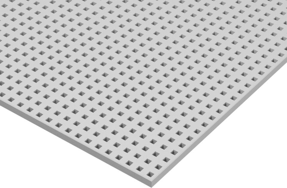 Knauf Cleaneo SK Akustik, Gipsplatte gelocht