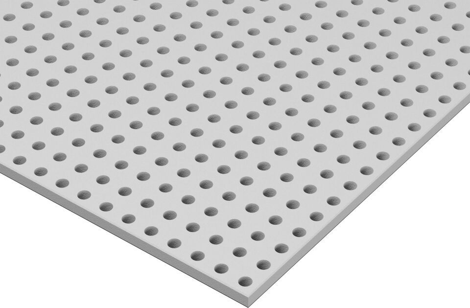 Knauf Cleaneo SK Akustik, Gipsplatte gelocht