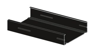 CW-Ständer C3 schwarz 125 x 50 x 06 Sonder