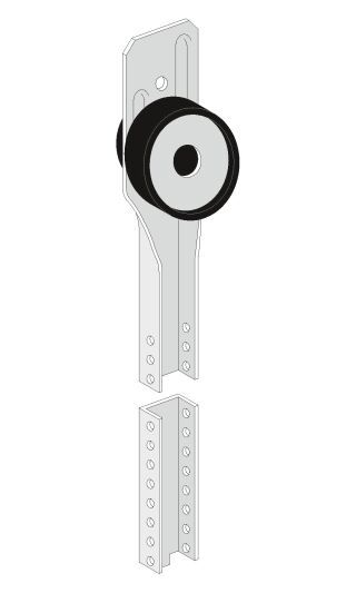 Nonius-Schwing-Oberteil Sonderlänge ab 1251 mm = à 25 Stück/Paket