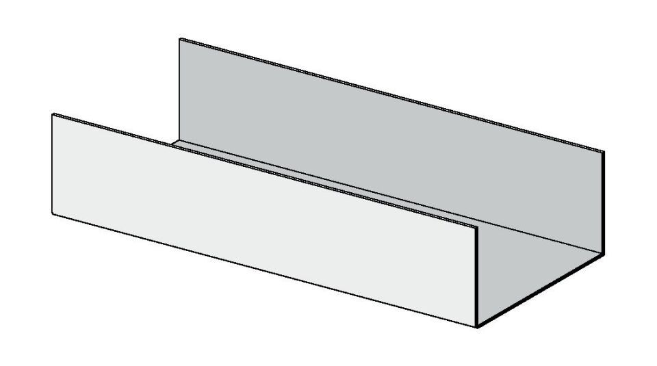 Knauf Stahlblechprofil UW