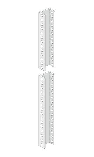 Nonius Abhängeprofil 12 x 8 3000 mm