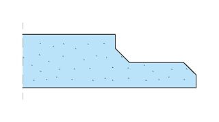 Brio 23 600 x 1200 mm Element 23 mm