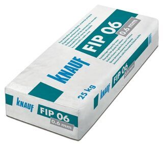 FIP 06 0,6 mm naturweiß 25kg feinkörniger Filzputz