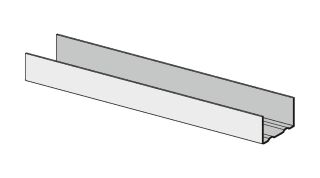 UW-Profil 50 x 40 x 06  4000 mm