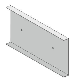 SL-U-Profil 250/40/2,0 4000 mm GREENSTEEL