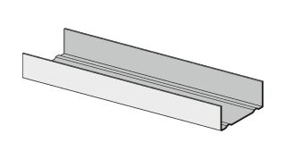 UW-Profil 75 x 40 x 06  4000 mm