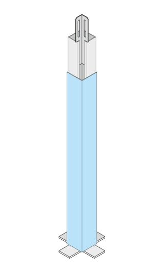 Knauf Cubo, Systemstütze