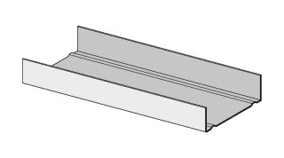 UW-Profil 100 x 40 x 06  4000 mm