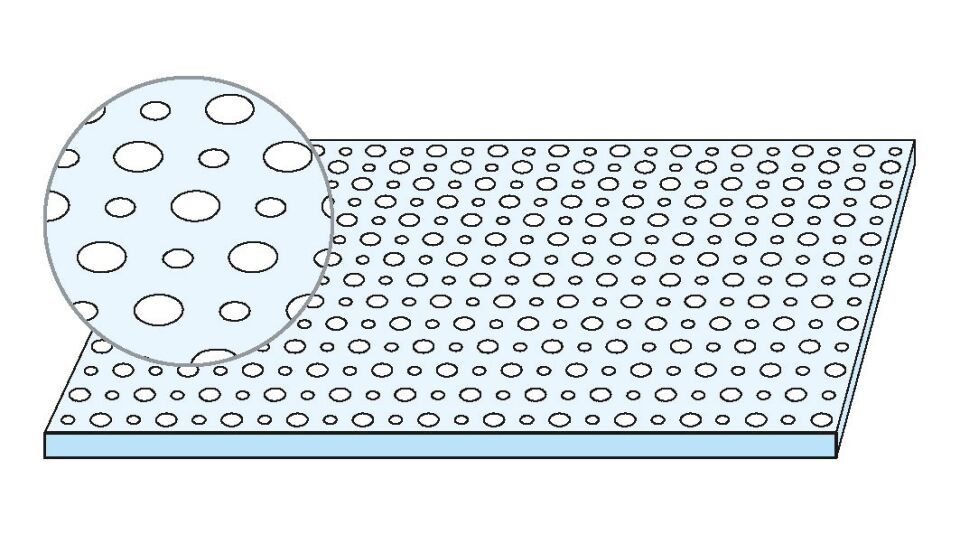 Knauf Cleaneo Tape Board Akustik, Gipsplatte gelocht