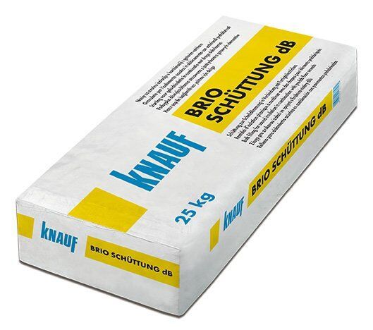 Knauf Brio, Schüttung