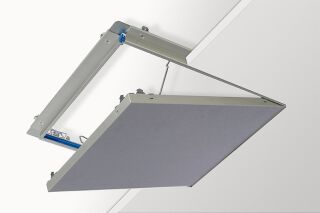 R E V O 12,5 luft-/staubdicht Alu-Rev. 200 x 200 mm Decke/Wand