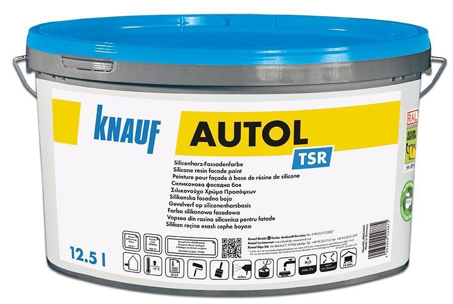 Knauf Autol, Fassadenfarbe