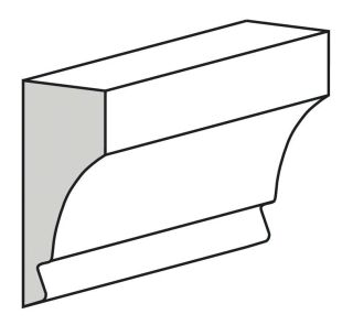 Fassadenprofil OD103 152x55 mm