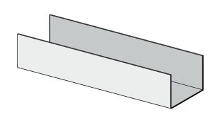UW-Profil 75 x 70 x 07  4000 mm