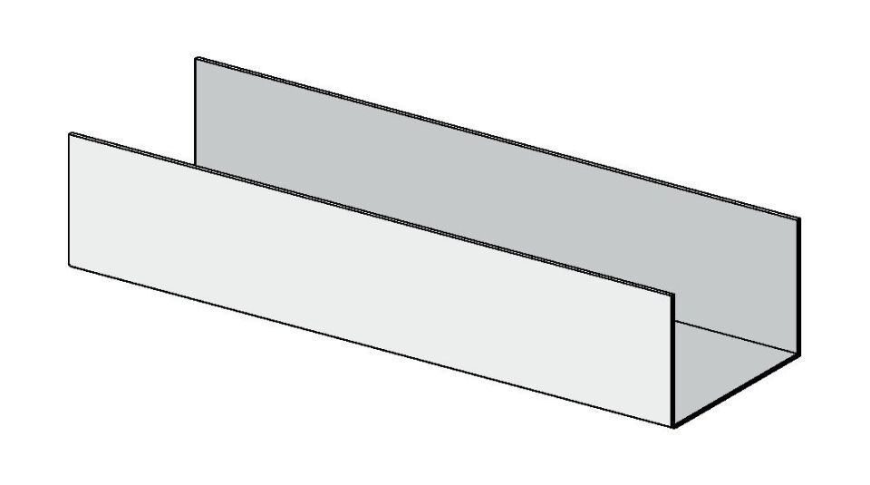 Knauf Stahlblechprofil UW