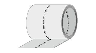 Flexibles Eckenprofil 200 mm = Rolle 25 m