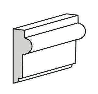 Fassadenprofil OD08 68x23 mm