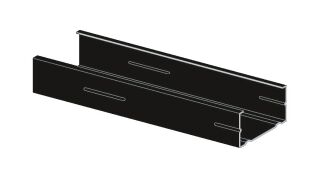 CW-Ständer C3 schwarz 75 x 50 x 06  2600 mm
