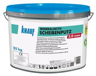 MineralAktiv SP 2 mm getönt 25kg Hybrid Scheibenputz mit