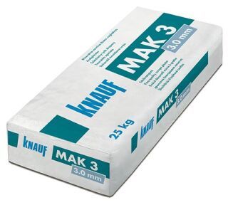 Mak3 3 mm naturweiß 25kg Kratzputz zweilagig