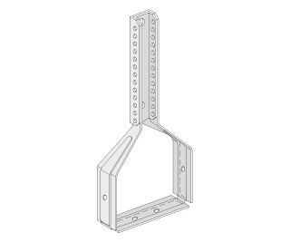 C3 Noniusbügel f. UA 50 x 40 -gebogen-  à 100 Stück/Paket