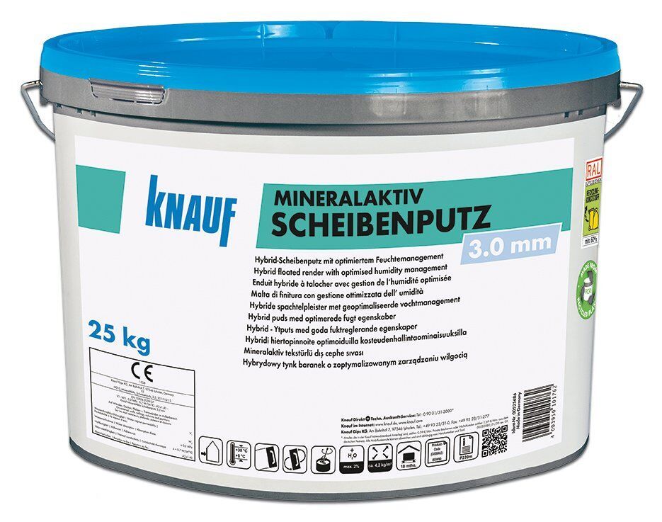 Knauf MineralAktiv, Scheibenputz