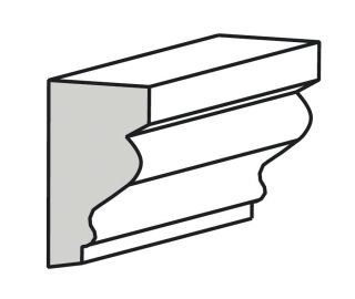 Fassadenprofil OD01 43x23 mm