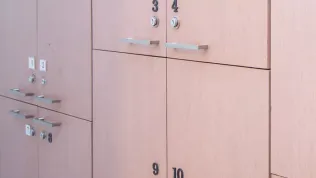 Garderobenschränke für Trockenräume