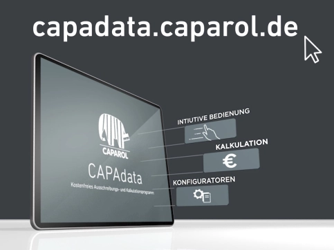 CAPAdata: das kostenlose Ausschreibungs- und Kalkulationsprogramm