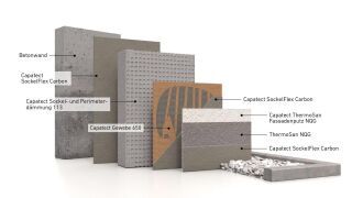 Capatect SOCKEL CARBON