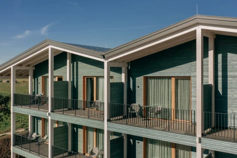 Landhotel Bohrerhof, Hartheim am Rhein - Planung: Rudolf Johannes Lais, Lais Architekten | Foto: Caparol