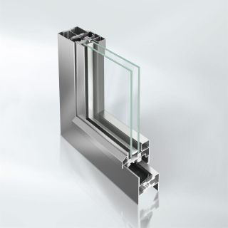 Schüco Fenstersystem Janisol Fenster Edelstahl