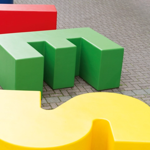 Sitzelement LETTER LINE