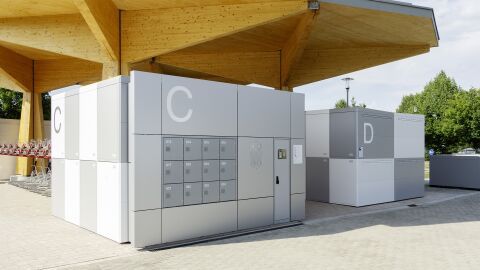 Fahrradgarage mit Mehrwert: FULLERTON-E