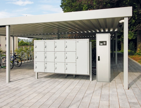 Schließfachanlage SECURE (inkl. SmartBikeBox)