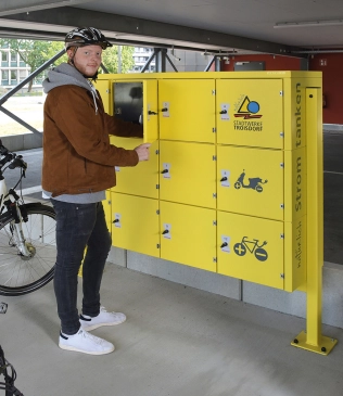 Schließfachanlage SECURE