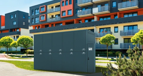 Fahrradgarage FULLERTON-E (inkl. SmartBikeBox)